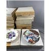 Image 2 : Lot Of Collector Plates- Stately Owls, Jenner's Ducks, Rockwell & More