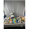 Lot Of Comic Books, Vintage Books, Hanging Lamp, Home Décor & More
