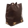 Image 2 : Chanel "CC" Bucket Bucket Bag Red Caviar