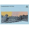 Image 2 : 1988 Australia $10 BICENTENNIAL COMMEMORATIVE  POLYMER PLASTIC Note W Original Folder