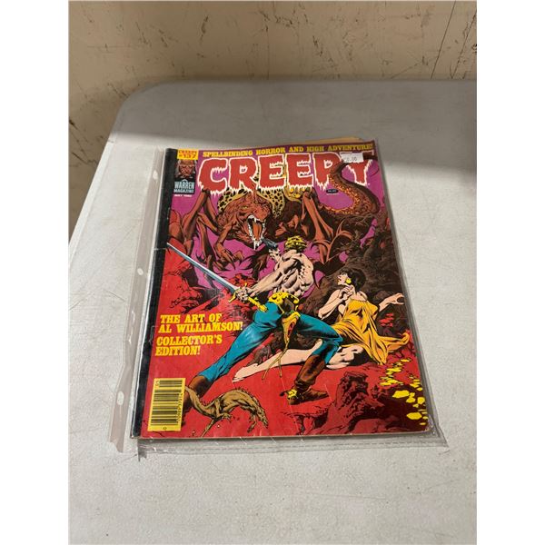 Warren magazine creepy comic