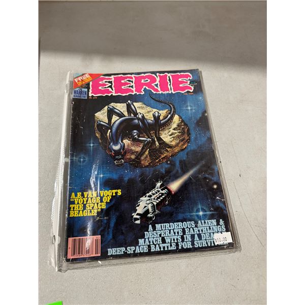 Warren magazine eerie comic