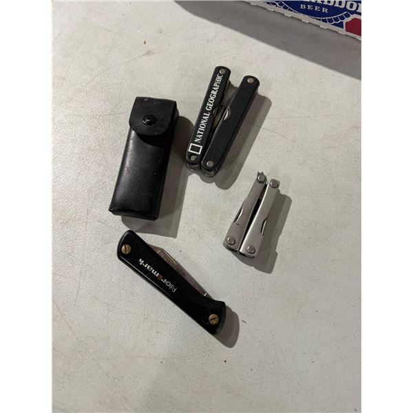 Multi tools and folding knife