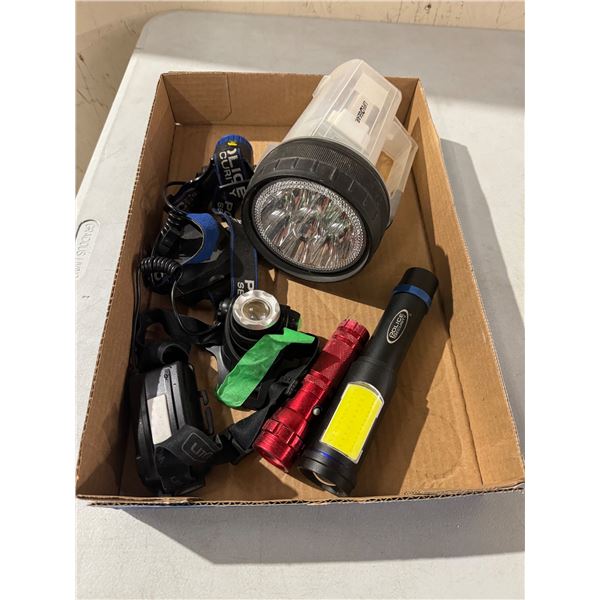 Headlamps and flashlights