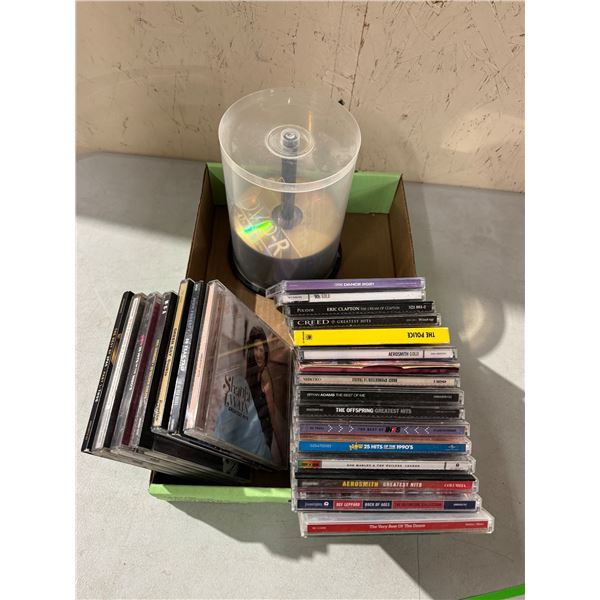 CDs and dvd-r
