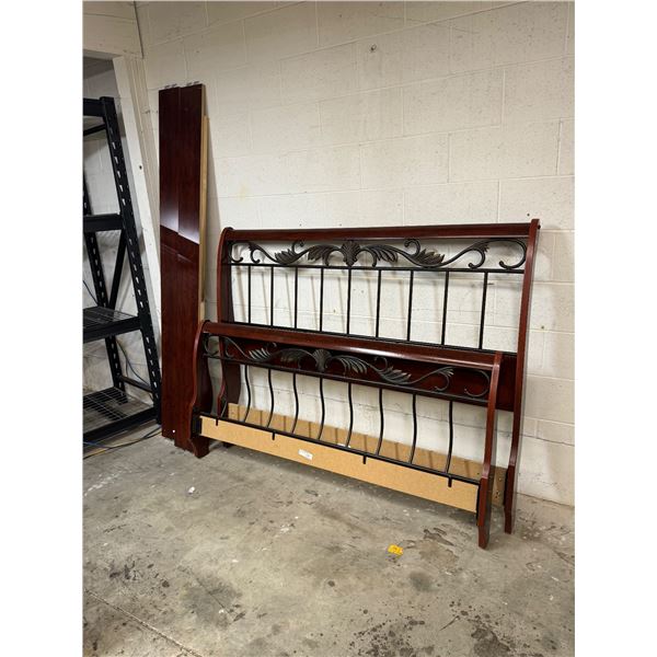 Queen head foot and rails
