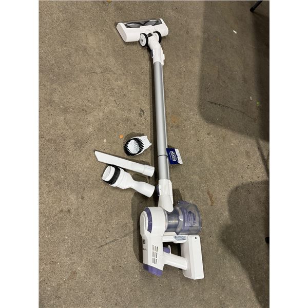 Tineco vacuum works well no power cord