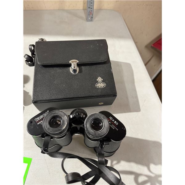 Tasco binoculars in case