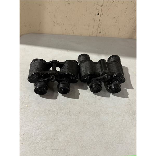 2 set's binoculars