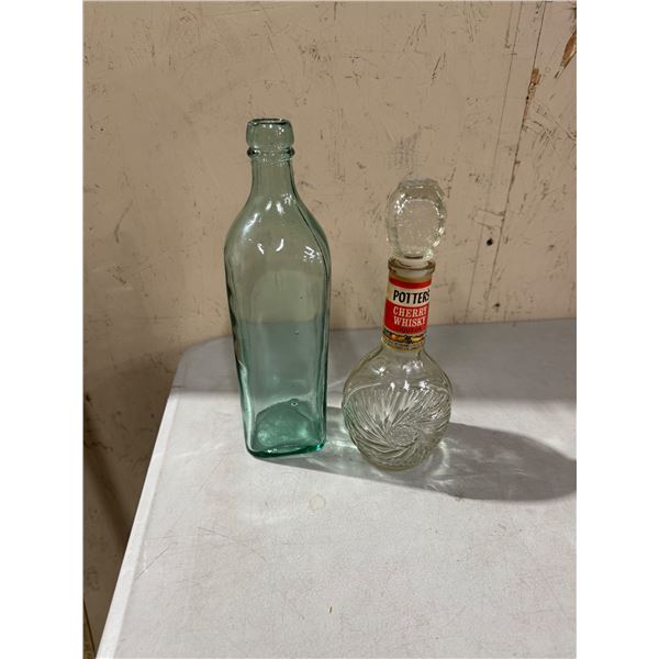 Whiskey bottles