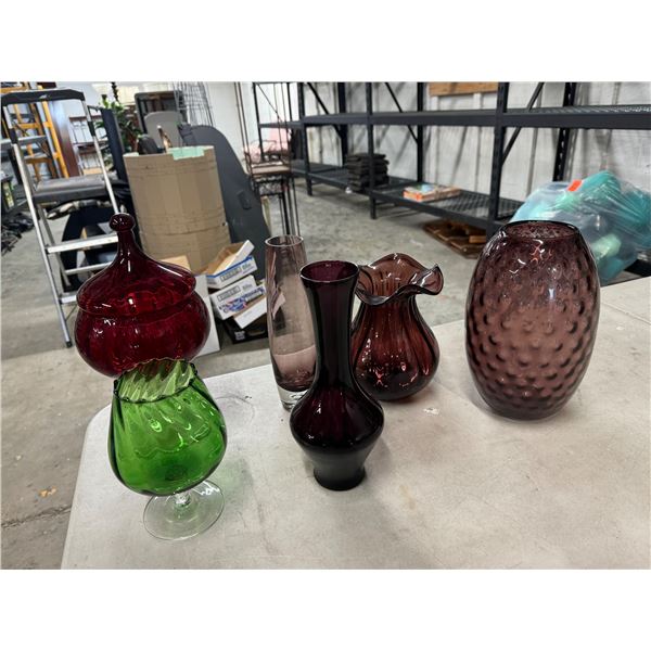 Lot of vases etc