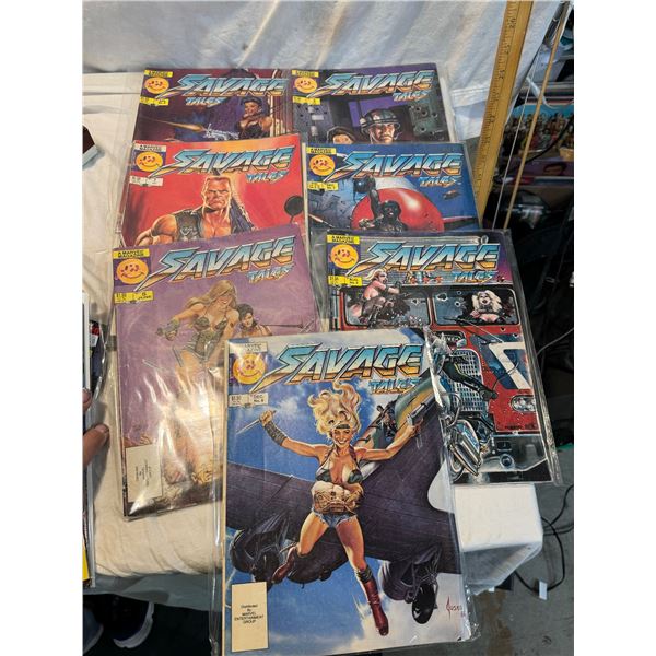 Marvel magazine Savage tales