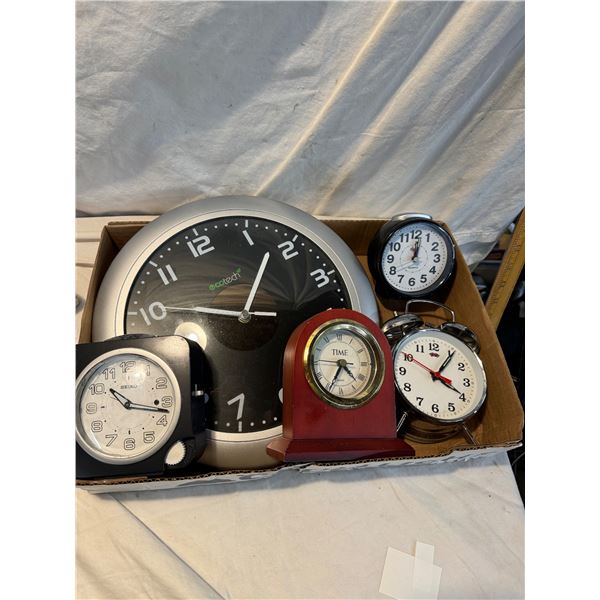 Assorted clocks