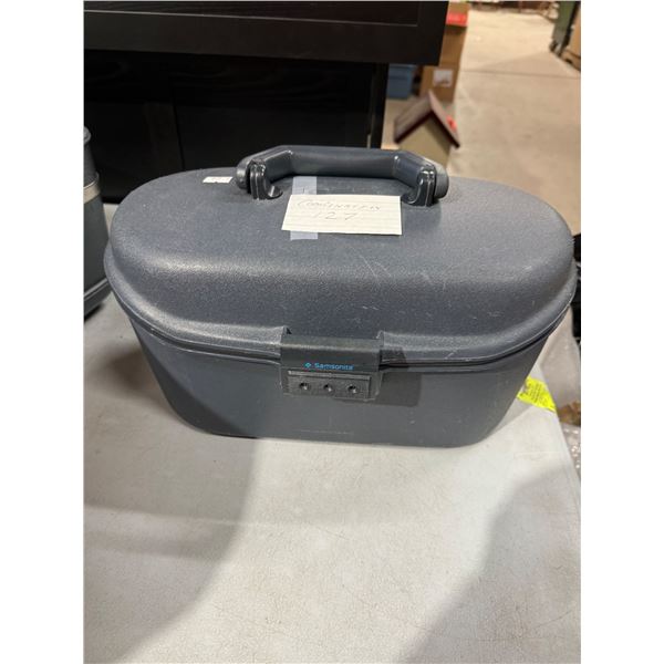 Samsonite suitcase with combination