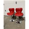 Image 1 : 2 swivel height adjustable stools
