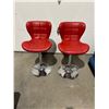 Image 1 : 2 swivel height adjustable stools