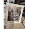 Image 1 : Wolf wall hanging