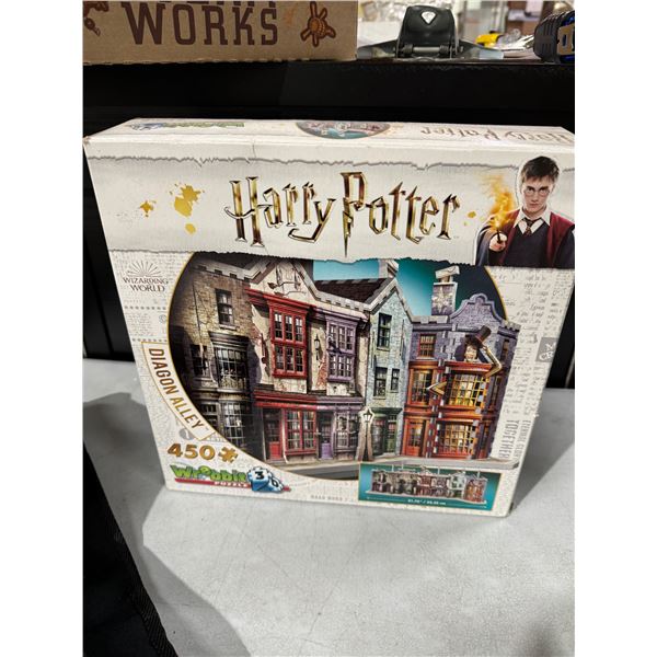 Puzzle 3D WREBBIT3D Harry Potter: Las Tres Escobas De Hogsmeade - 395 Piezas, Para Mayores De 14 Años