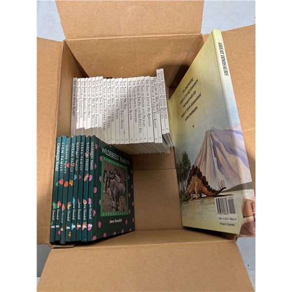 Beatrix potter book set and other books