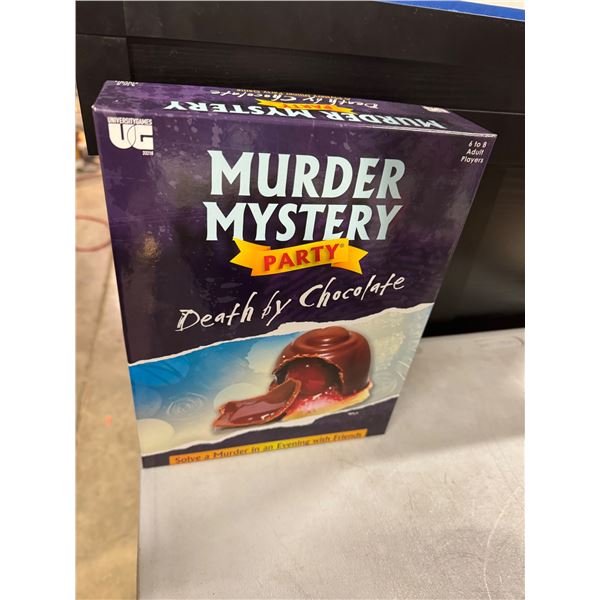 Murder mystery party game