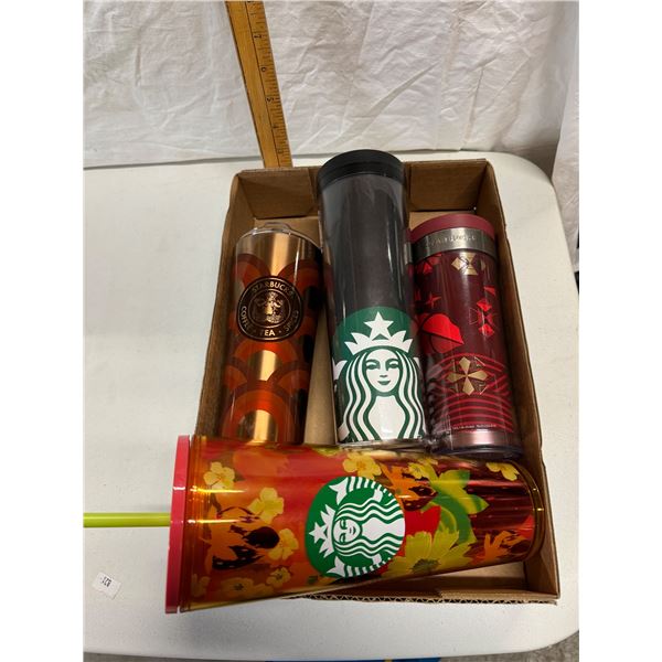 Starbucks cups