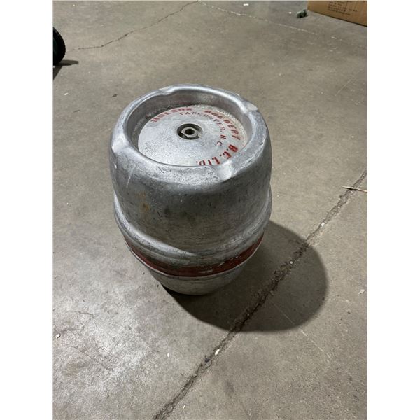 Molson brewery keg