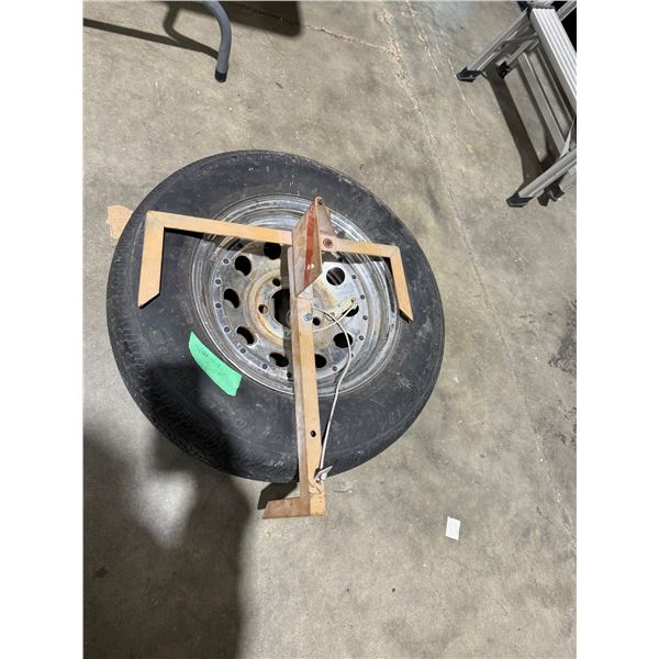 Spare tire and carrier