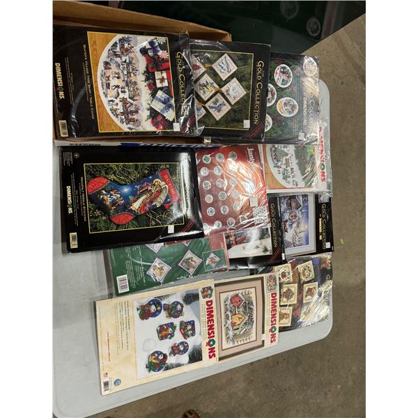 Cross stitch items