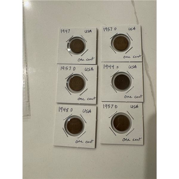 USA one cents