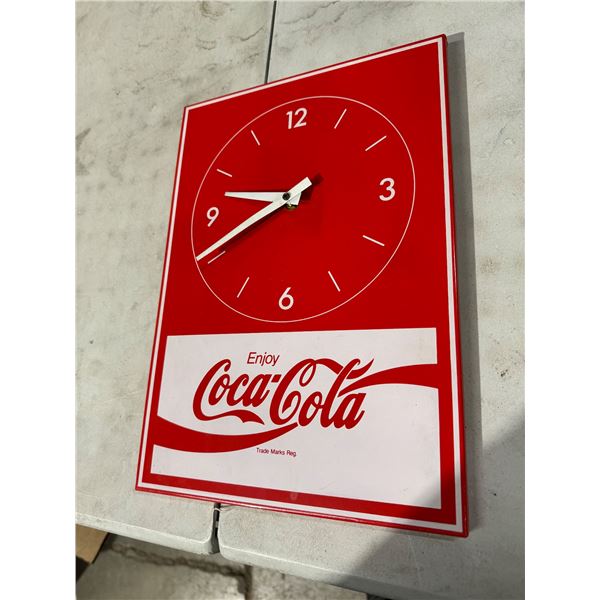 Coca Cola clock
