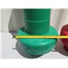 Image 5 : Qty 2 Taylor Made Sur-Mark Can Buoys (1 Red, 1 Green) 16"dia, 48"H