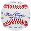 Image 1 : GOOSE GOSSAGE SIGNED AND MULTI INSCRIBED RAWLINGS BASEBALL (BECKETT COA)