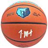 Image 1 : JA MORANT SIGNED MEMPHIS GRIZZLIES WILSON BASKETBALL (BECKETT COA)