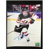 Image 1 : CONNOR BEDARD SIGNED TEAM CANADA 8 X 10 (GCG HOLO)