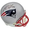 Image 1 : JEFF GORDON SIGNED NEW ENGLAND PATRIOTS FULL SIZE HELMET (BECKETT COA)