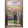 Image 1 : 2001 UPPER DECH TIGER WOODS ROOKIE CARD (GCG 9.5)