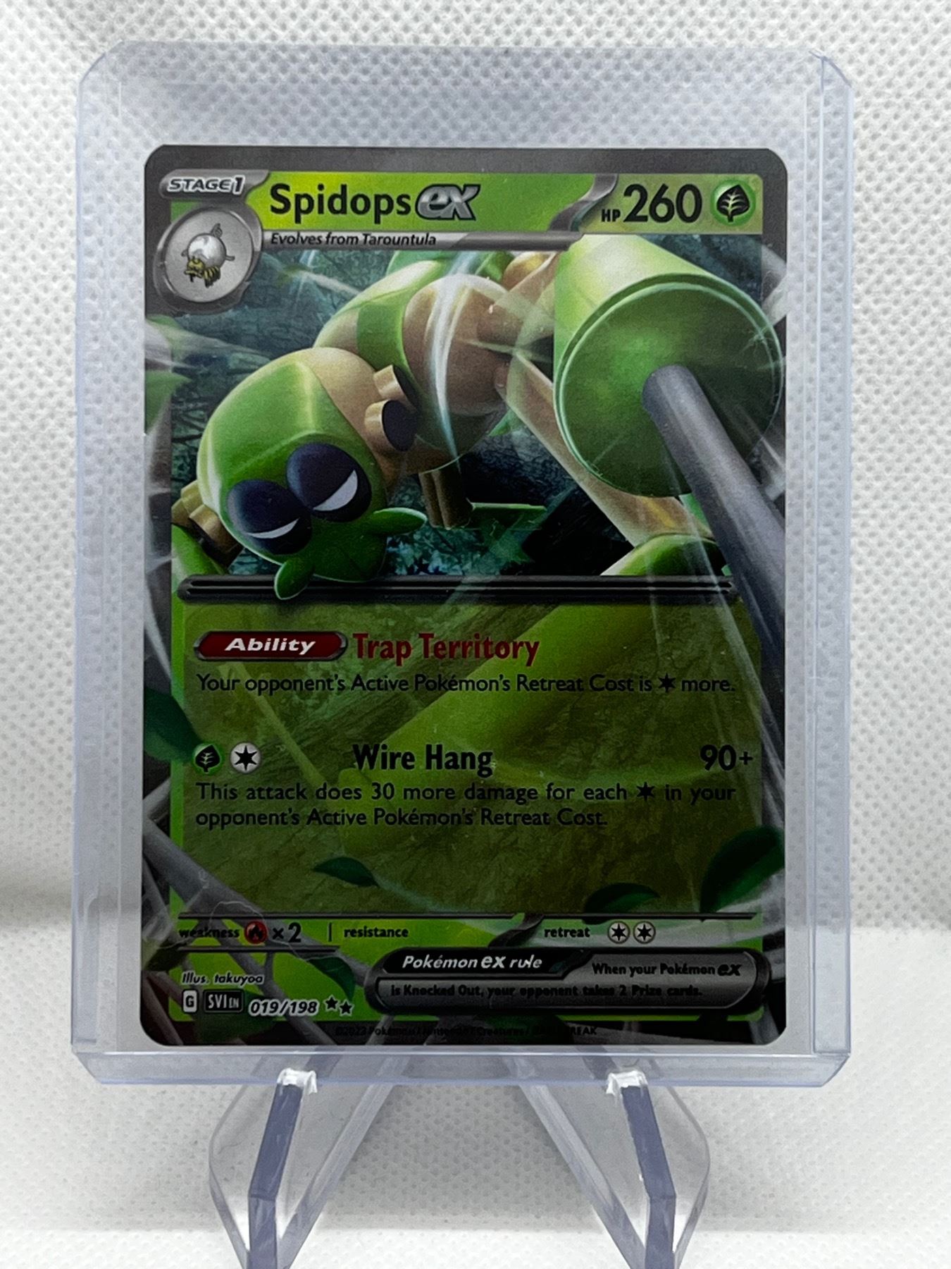 Spidoops POKEMON SPIDOPS EX