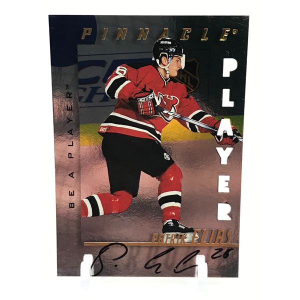 1998 PINNACLE BE A PLAYER NO.228 PATRIK ELIAS AUTO