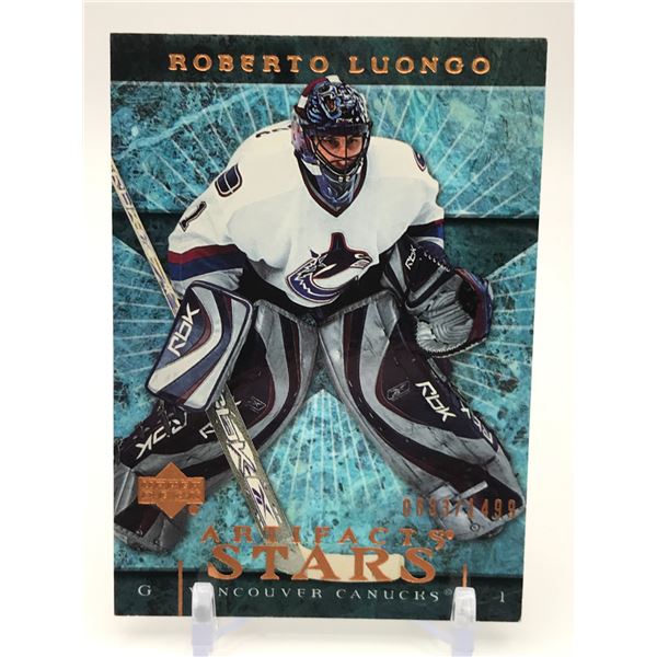 2207-08 UPPER DECK ARTIFACTS NO.130 ROBERTO LUONGO 0633/1499