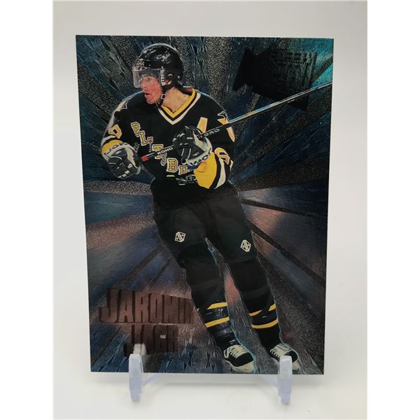 1996 FLEER METAL/SKYBOX NO. 6 OF 12 JAROMIR JAGR HEAVY METAL