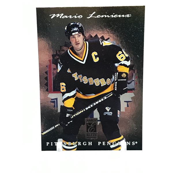 1997 DONRUSS ELITE NO.109 MARIO LEMIEUX