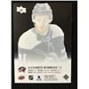 Image 2 : 2019-20 UPPER DECK ALEX WENNBERG CLEAR ACITATE