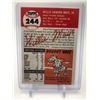 Image 2 : 2000 Topps Willie Mays 1953 Topps Reprint NO.3