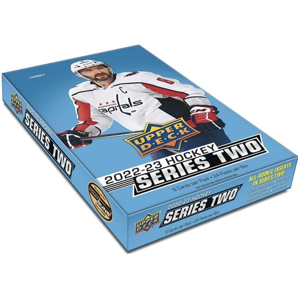 2022/23 UPPER DECK SERIES TWO NHL HOCKEY HOBBY BOX