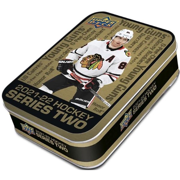 2021/22 UPPER DECK SERIES 2 / TWO NHL HOCKEY TIN