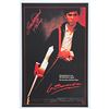 Image 1 : LOU DIAMOND PHILIPS SIGNED LA BOMBA MOVIE POSTER (FROZEN POND COA)