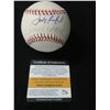 Image 1 : SANDY KOUFAX AND FRANK ROBINSON SIGNED RAWLINGS BASEBALL (PRO CERT COA)