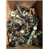 Image 1 : LARGE BOX OF WRIST WATCHES APPROX 70