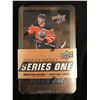 Image 1 : SEALED 2022-23 UPPER DECK SERIES ONE TIN