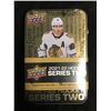 Image 1 : SEALED 2021-22 UPPER DECK SERIES 2 TIN